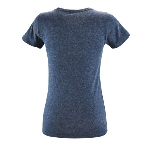 Футболка женская Regent Fit Women, синий меланж в России
