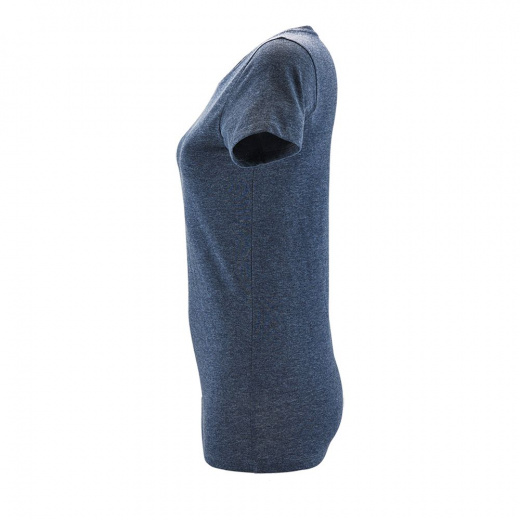 Футболка женская Regent Fit Women, синий меланж в России